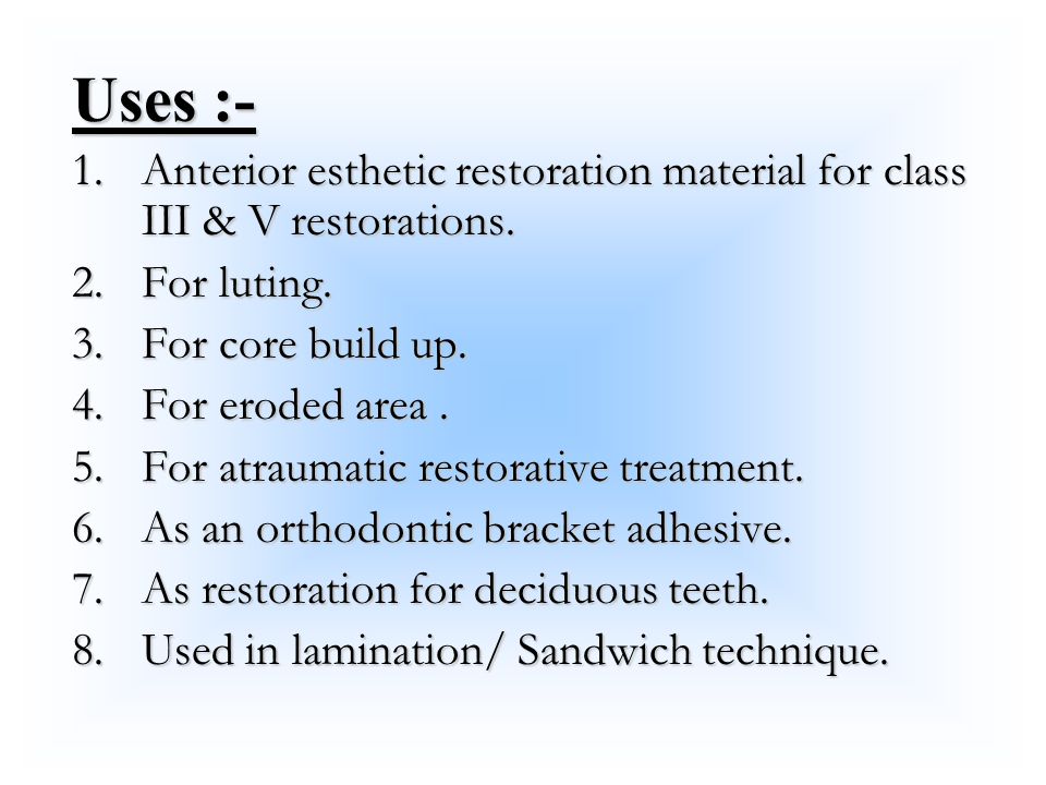 GLASS IONOMER CEMENT. ppt video online download